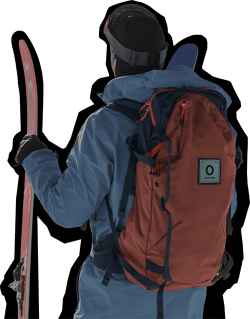 Outer Edge guide with backpack