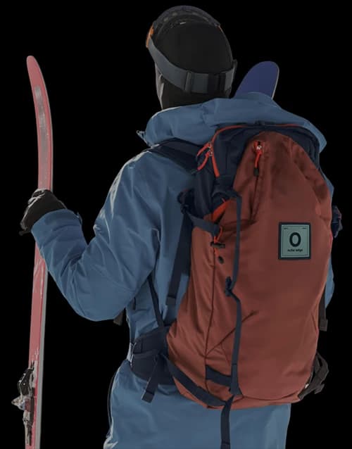 Outer Edge guide with backpack